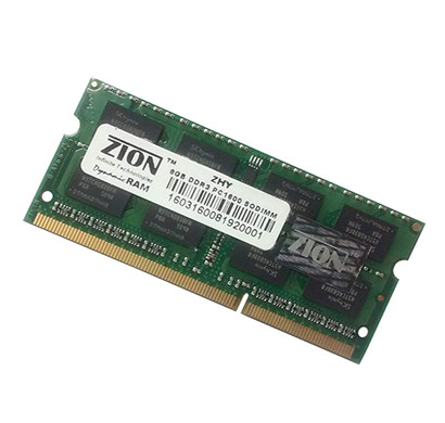 zion (zhy16008192nb) memory 8 gb ddr3 pc 1600 so dimm mac ram
